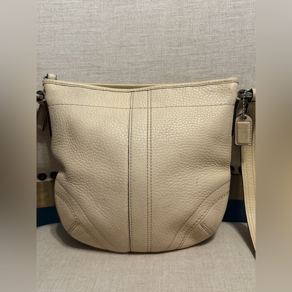 Coach SoHo Tan Pebbled Leather Crossbody Bag